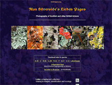 Tablet Screenshot of lichens.lastdragon.org